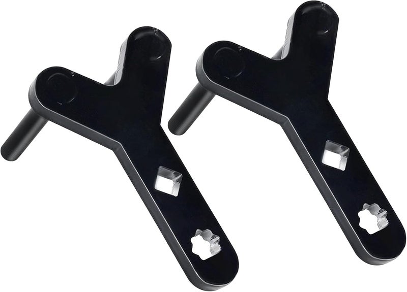 BARTOO Lower Control Arm Prying Tool, Suspension Specialty Bushing Tool, Lower Control Arm Ttool Designed to Work with a 1/2" Drive Extension Breaker Bar,2Pcs - Image 1